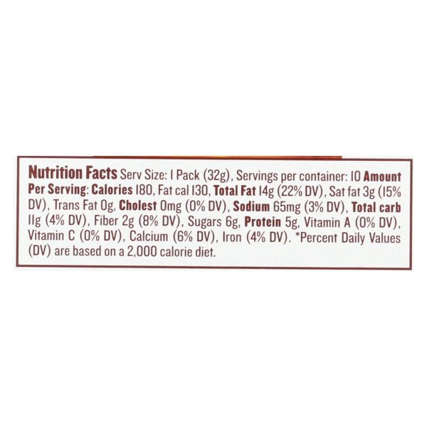 Justin's Nut Butter Squeeze Pack - Almond Butter - Vanilla - Case of 10 - 1.15 oz. - Image 2