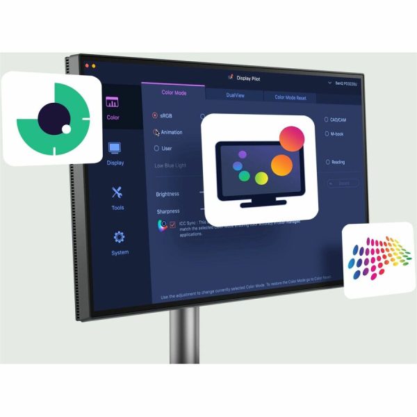 BenQ GW2490 24" Class Full HD LED Monitor - 16:9 - Black - Image 3