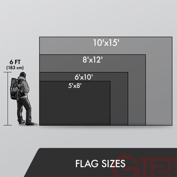 G128 2 Pack: Texas Tea-Stained TX State Flag | 6x10 Ft | ToughWeave Pro Series Embroidered 420D Polyester | Embroidered Design, Indoor/Outdoor, Brass Grommets, High Quality - Image 8