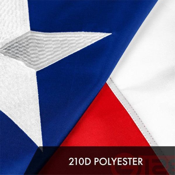 Texas TX State Flag 3x5 Ft 10-Pack Embroidered Polyester By G128 - Image 4