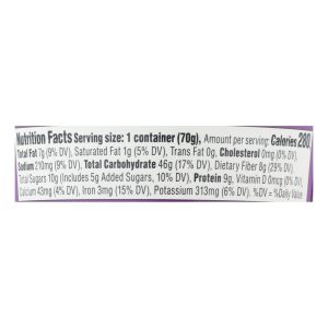 Bob's Red Mill - Oatmeal Cup - Organic Fruit and Seed - Gluten Free - Case of 12 - 2.47 oz