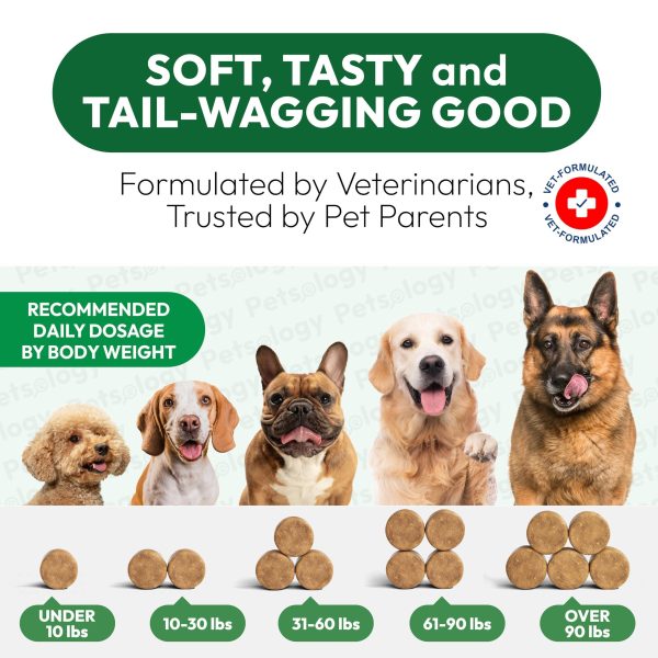 Flea and Tick Prevention for Dogs Pills   Natural Dog Flea & Tick Control   170 Soft Chewables   Oral Defense Treatment for Dogs Supplement   Vet Formulated Chews   All Breeds & Ages   Made in USA - Image 7