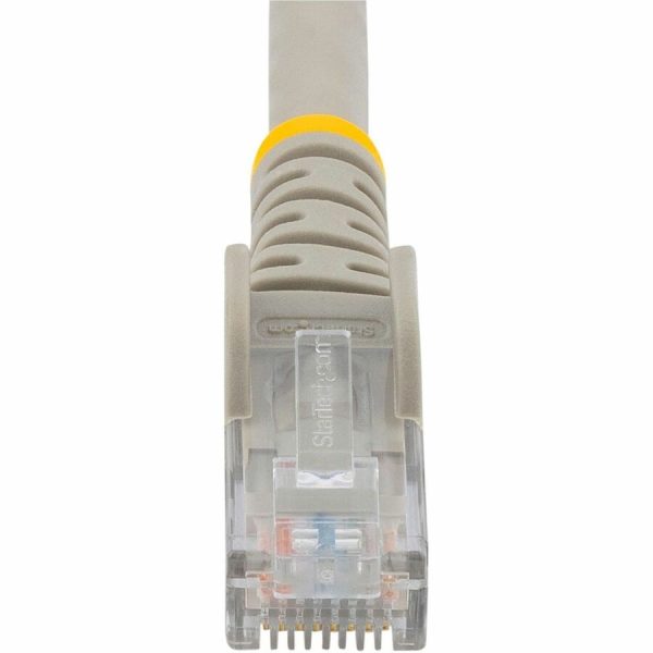 StarTech.com 15 ft. CAT6 Ethernet Cable - 10 Pack - ETL Verified - Gray CAT6 Patch Cord - Snagless RJ45 Connectors - 24 AWG - UTP - Image 5