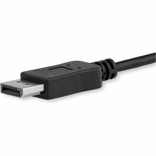 StarTech.com 3ft/1m USB C to DisplayPort 1.2 Cable 4K 60Hz - USB Type-C to DP Video Adapter Monitor Cable HBR2 - TB3 Compatible - Black - Image 6