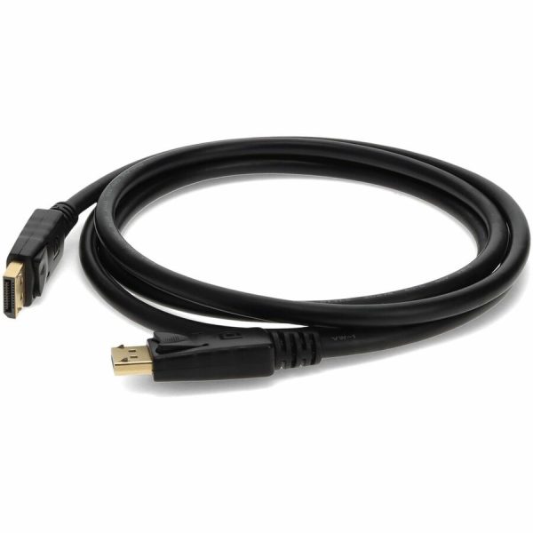 5PK 3ft DisplayPort 1.2 Male to DisplayPort 1.2 Male Black Cables For Resolution Up to 3840x2160 (4K UHD)