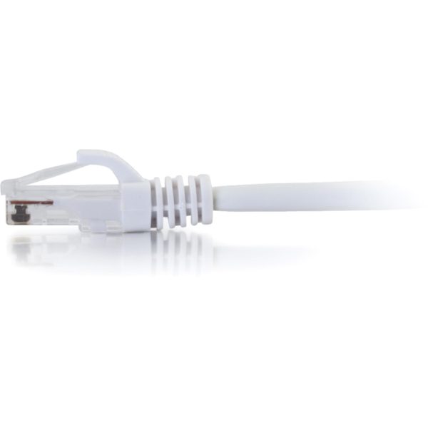 C2G 10ft Cat6 Ethernet Cable - Snagless Unshielded (UTP) - White - Image 2