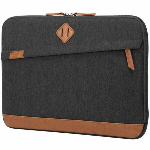 Targus Strata III TBS93004GL Carrying Case (Sleeve) for 14" Notebook - Gray, Brown - Image 5