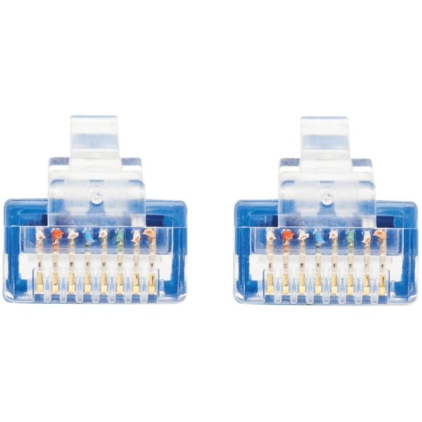 Eaton Tripp Lite Series Cat6a 10G Molded Ultra-Slim UTP Ethernet Cable (RJ45 M/M), Blue, 5 ft. (1.52 m) - Image 3