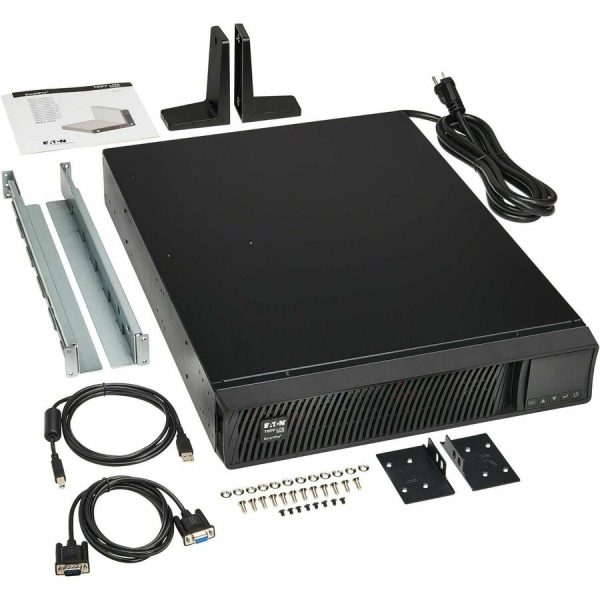 Eaton Tripp Lite Series SmartPro 1950VA 1950W 120V Line-Interactive Sine Wave UPS - 7 Outlets, Extended Run, Network Card Option, LCD, USB, DB9, 2U Rack/Tower - Image 7