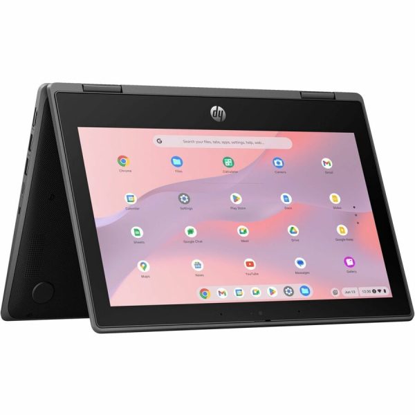 HP Fortis G5 11.6" Touchscreen Convertible 2 in 1 Chromebook - HD - Intel N-Series N100 - 8 GB - 64 GB Flash Memory - English Keyboard - Jack Black