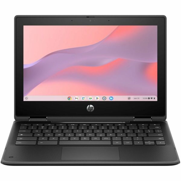HP Fortis G5 11.6" Touchscreen Convertible 2 in 1 Chromebook - HD - Intel N-Series N100 - 8 GB - 64 GB Flash Memory - English Keyboard - Jack Black - Image 7