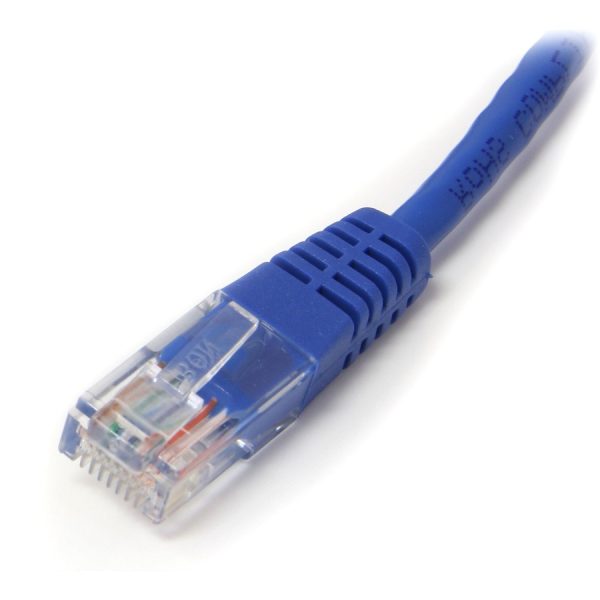 StarTech.com 10ft Blue Molded Cat5e UTP Patch Cable - Image 2