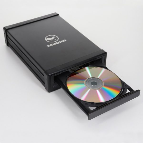 Kanguru U3-DVDRW-24X DVD-Writer - External - Black - TAA Compliant - Image 5