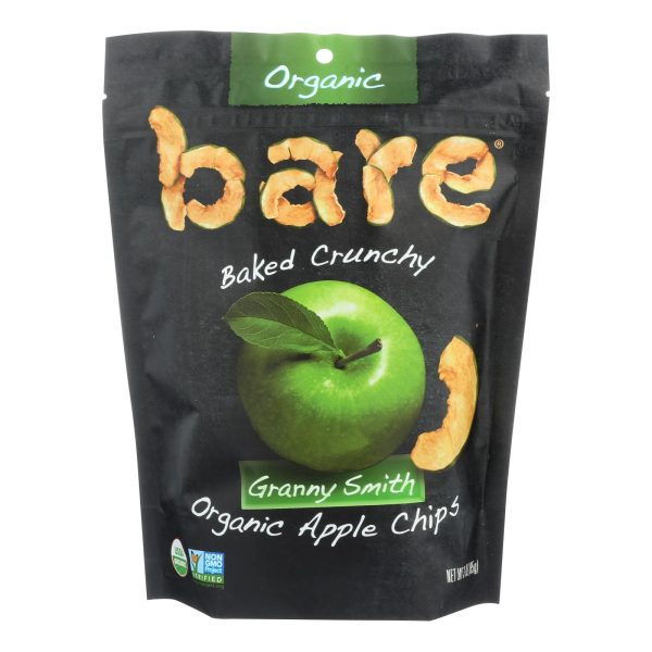 Bare Fruit Organic Bare Apple Chips - Case of 12 - 3 oz. - Image 3