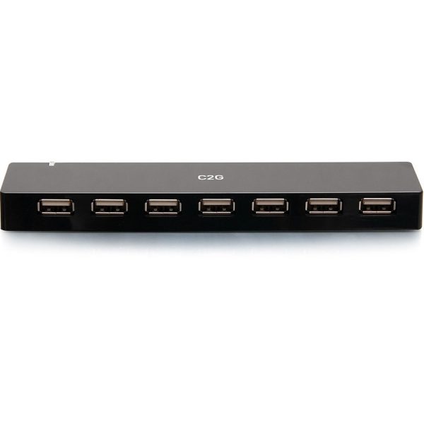C2G 7-Port USB Hub - USB 2.0 - 5 Volts and 3 Amp Power Supply - Image 2