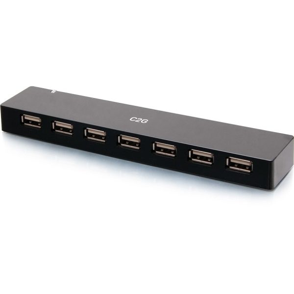 C2G 7-Port USB Hub - USB 2.0 - 5 Volts and 3 Amp Power Supply - Image 3