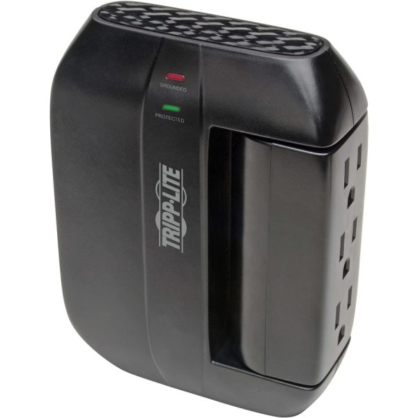 Eaton Tripp Lite Series Protect It! Surge Protector with 3 Rotatable Outlets, 3 Stationary, side facing Outlets, Direct-Plug In, 1200 Joules - Image 4
