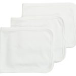 Baby Burpcloth With White Trim (pack Of 3) 1025-w-3