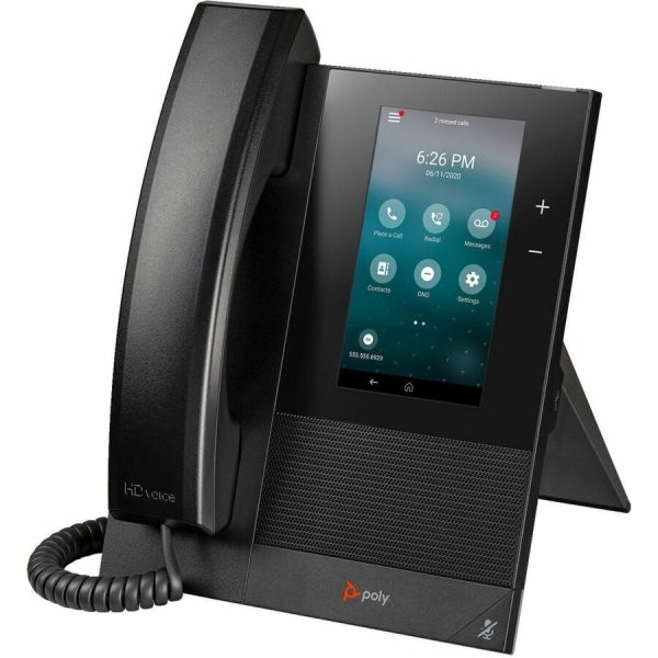 Poly CCX 400 IP Phone - Corded - Corded - Desktop, Wall Mountable - Image 2