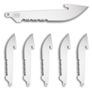 OD EDGE DROP-PT 3.0" SRTD BLADE 6PK