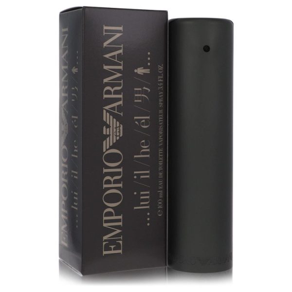 Giorgio Armani Eau De Toilette Spray 3.4 oz for Men