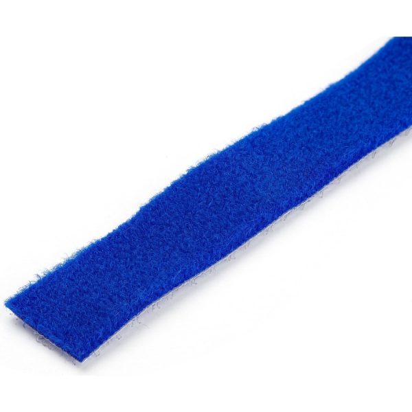 StarTech.com 50ft. Hook and Loop Roll - Blue - Cable Management (HKLP50BL) - Image 2