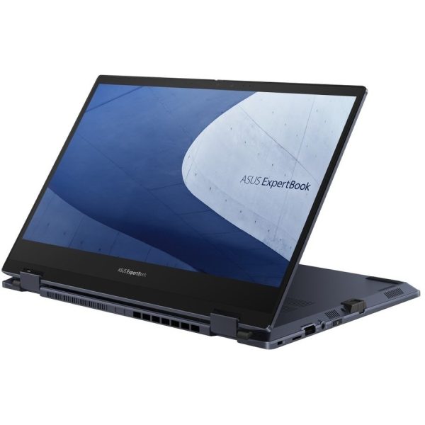 Asus ExpertBook B5 Flip B5402F B5402FVA-XVE75T 14" Touchscreen Convertible 2 in 1 Notebook - Full HD - Intel Core i7 13th Gen i7-1360P - vPro Technology - 16 GB - 1 TB SSD - Star Black - Image 3