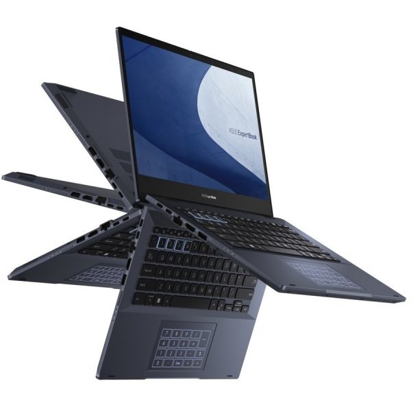 Asus ExpertBook B5 Flip B5402F B5402FVA-XVE75T 14" Touchscreen Convertible 2 in 1 Notebook - Full HD - Intel Core i7 13th Gen i7-1360P - vPro Technology - 16 GB - 1 TB SSD - Star Black - Image 5
