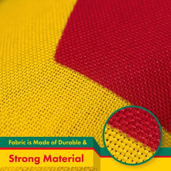 Cameroon (Cameroonian) Flag 150D Printed Polyester 3x5 Ft - Image 4