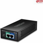 TRENDnet Gigabit PoE++ Injector, Supplies PoE (15.4W), PoE+ (30W), or PoE++ (60W), Network A PoE Device Up To 100m(328 ft), Supports IEEE 802.3af,802.at, Plug & Play, Black, TPE-117GI