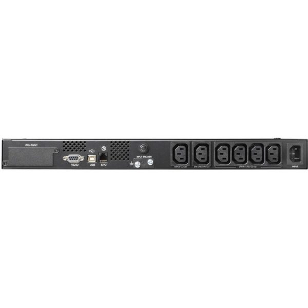 Eaton Tripp Lite Series SmartPro 230V 500VA 300W Line-Interactive UPS, 1U Rack/Tower, Network Card Options, USB, DB9 Serial - Image 3