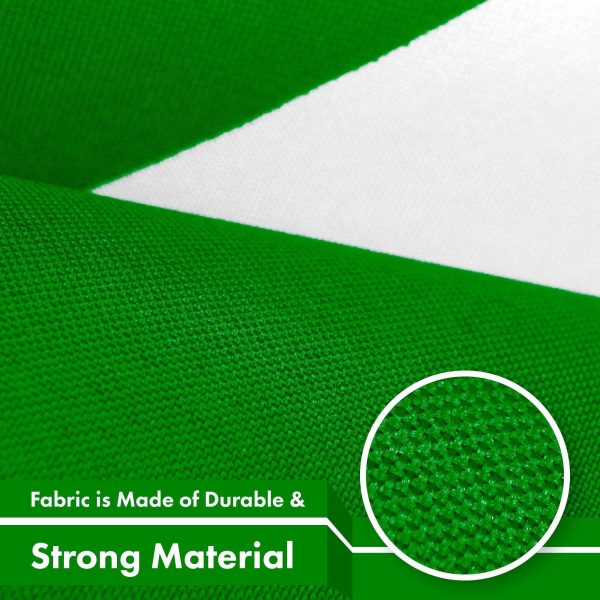 Nigeria Nigerian Flag 3x5 Ft 5-Pack 150D Printed Polyester By G128 - Image 4