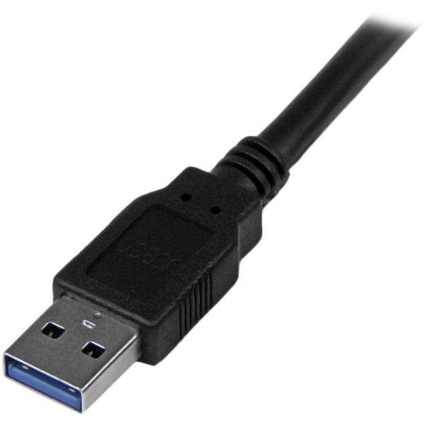 StarTech.com 6 ft Black SuperSpeed USB 3.0 (5Gbps) Cable A to A - M/M - Image 2