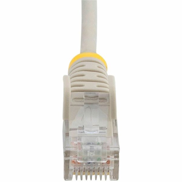 StarTech.com 5ft Gray Slim CAT6 Ethernet Cable, Slim Snagless RJ45, UTP, LSZH, 28AWG Bare Copper, Slim Network Patch Cord, Fluke Tested - Image 4