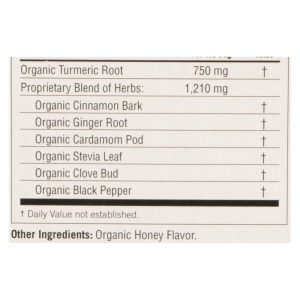 Yogi Tea - Organic - Honey Chai Turmeric - Case of 6 - 16 BAG