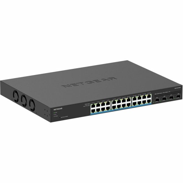 Netgear 24-Port Multi-Gigabit (2.5G) Ethernet Ultra60 PoE++ Smart Switch with 4 SFP+ Ports - Image 4