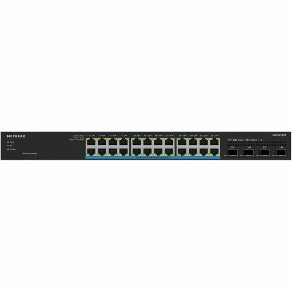 Netgear 24-Port Multi-Gigabit (2.5G) Ethernet Ultra60 PoE++ Smart Switch with 4 SFP+ Ports - Image 7