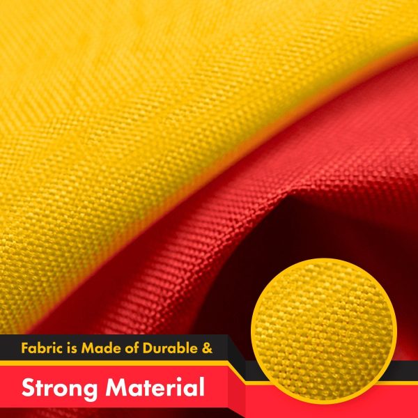 Belgium Belgian Flag 3x5 Ft 5-Pack 150D Printed Polyester By G128 - Image 4