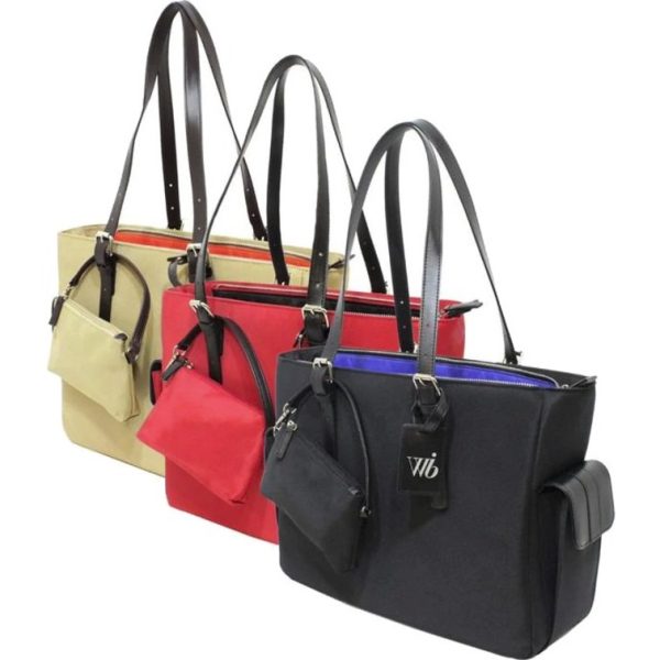 Francine Collection Slim Liberator Carrying Case (Tote) for 14" to 14.1" Notebook - Tan - Image 2