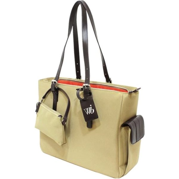 Francine Collection Slim Liberator Carrying Case (Tote) for 14" to 14.1" Notebook - Tan - Image 7