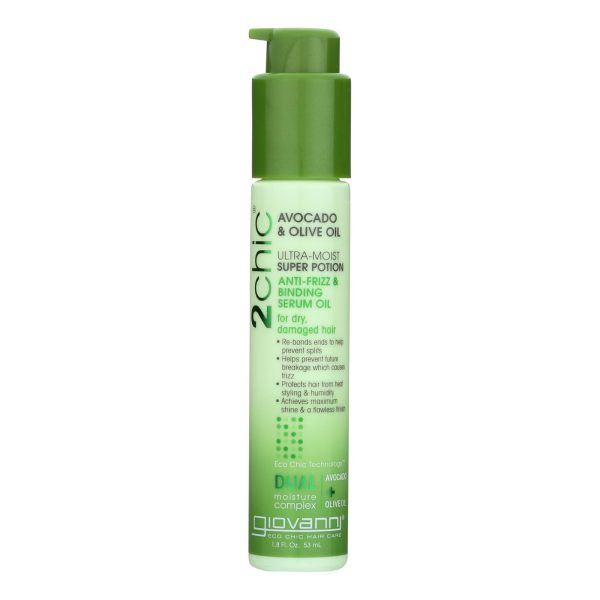 Giovanni Hair Care Products Super Potion - 2Chic Avocado - 1.8 oz - Image 2
