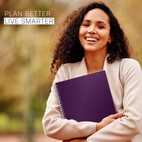 2025 Appointment Book & Planner   8.5 x 11 inches Large Tabbed Daily Hourly Weekly Planner Calendar & Schedule Book 15 Minute time Slots Business & Personal Planner Jan 2025  Dec 2025  Purple - Image 6