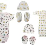 Newborn Baby Girl 7 Pc  Sets Nc_0630