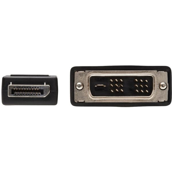 Eaton Tripp Lite Series DisplayPort to DVI Adapter Cable (DP with Latches to DVI-D Single Link M/M), 10 ft. (3.1 m) - Image 3