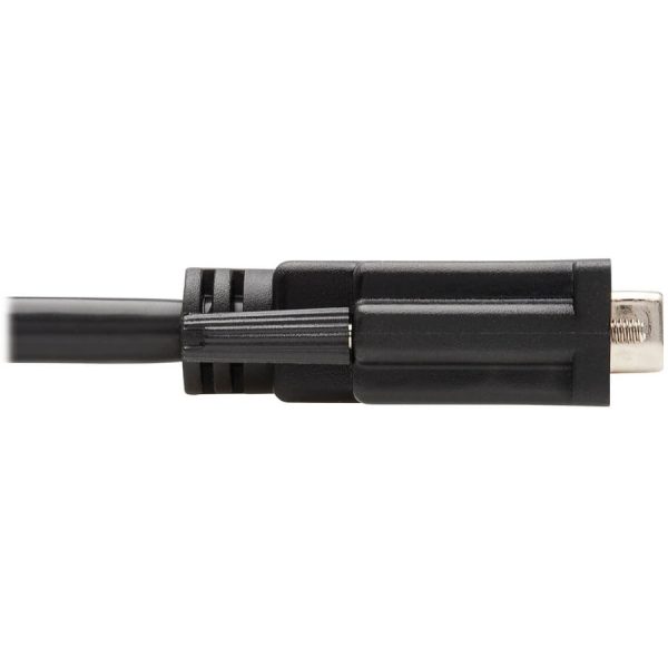 Eaton Tripp Lite Series DisplayPort to DVI Adapter Cable (DP with Latches to DVI-D Single Link M/M), 10 ft. (3.1 m) - Image 4