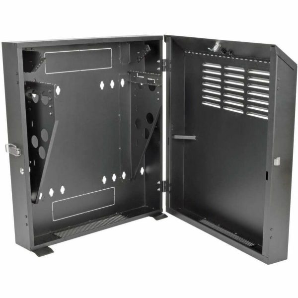 Eaton Tripp Lite Series SmartRack 4U Low-Profile Vertical-Mount Switch-Depth Wall-Mount Rack Enclosure Cabinet - Image 5