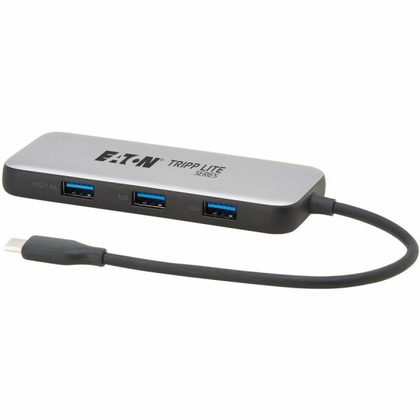 Eaton Tripp Lite Series USB-C Multiport Adapter - 4K 60 Hz HDMI, USB 3.2 Gen 2 Hub Ports, 100W PD Charging, HDR, HDCP 2.2 - Image 3