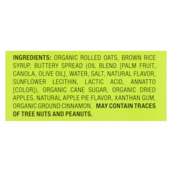 Bobo's Oat Bars - Apple Pie - Gluten Free - Case of 6 - 1.3 oz. - Image 2