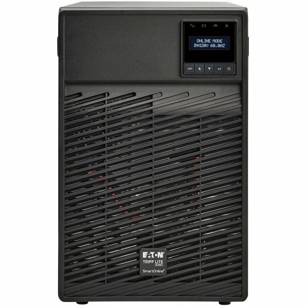 Eaton Tripp Lite Series SmartOnline 120V 700VA 630W Double-Conversion UPS, 6 Outlets, Network Card Option, LCD, USB, DB9, Tower - Image 4