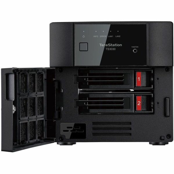 BUFFALO TeraStation 3230DN 2-Bay Desktop NAS 8TB (2x4TB) HDD Included 2.5GBE iSCSI TAA Compliant - Image 3